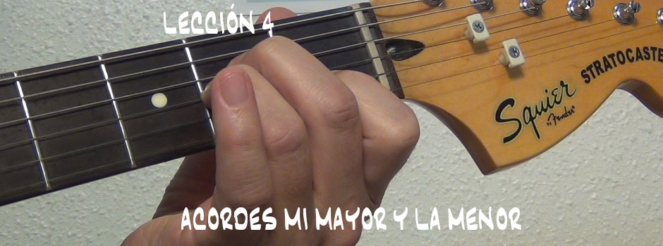 guitarra electrica principiantes leccion 4