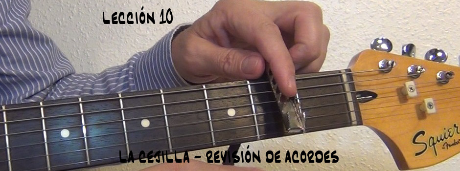 Cejilla de guitarra eléctrica