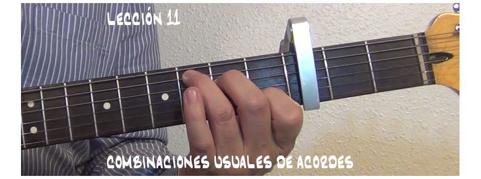 5 ejercicios de cambio de acordes habituales