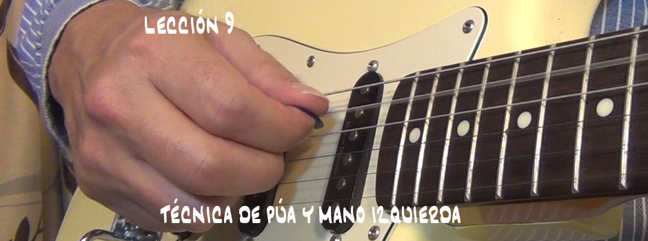 ejercicios pua y mano izquierda guitarra electrica