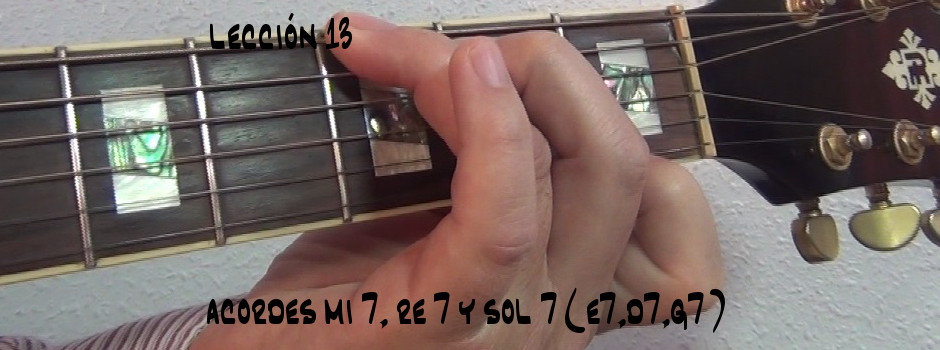 ACORDE G7 GUITARRA ACUSTICA