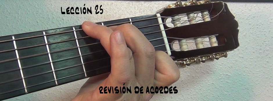 Acordes básicos de guitarra
