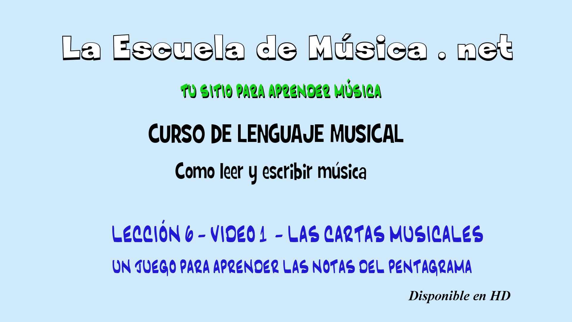 aprender a leer notas musicales