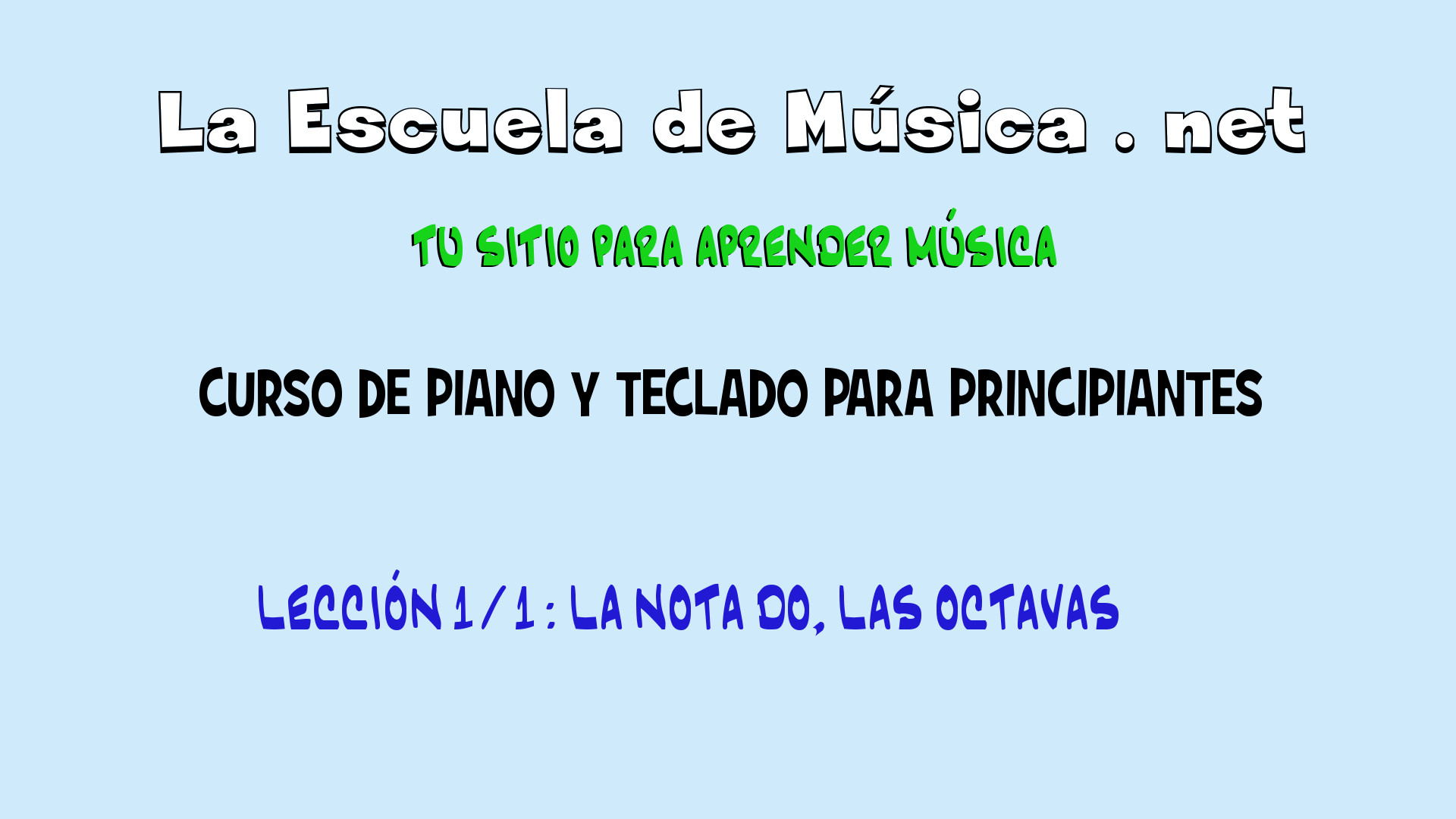 Curso de teclado para principiantes