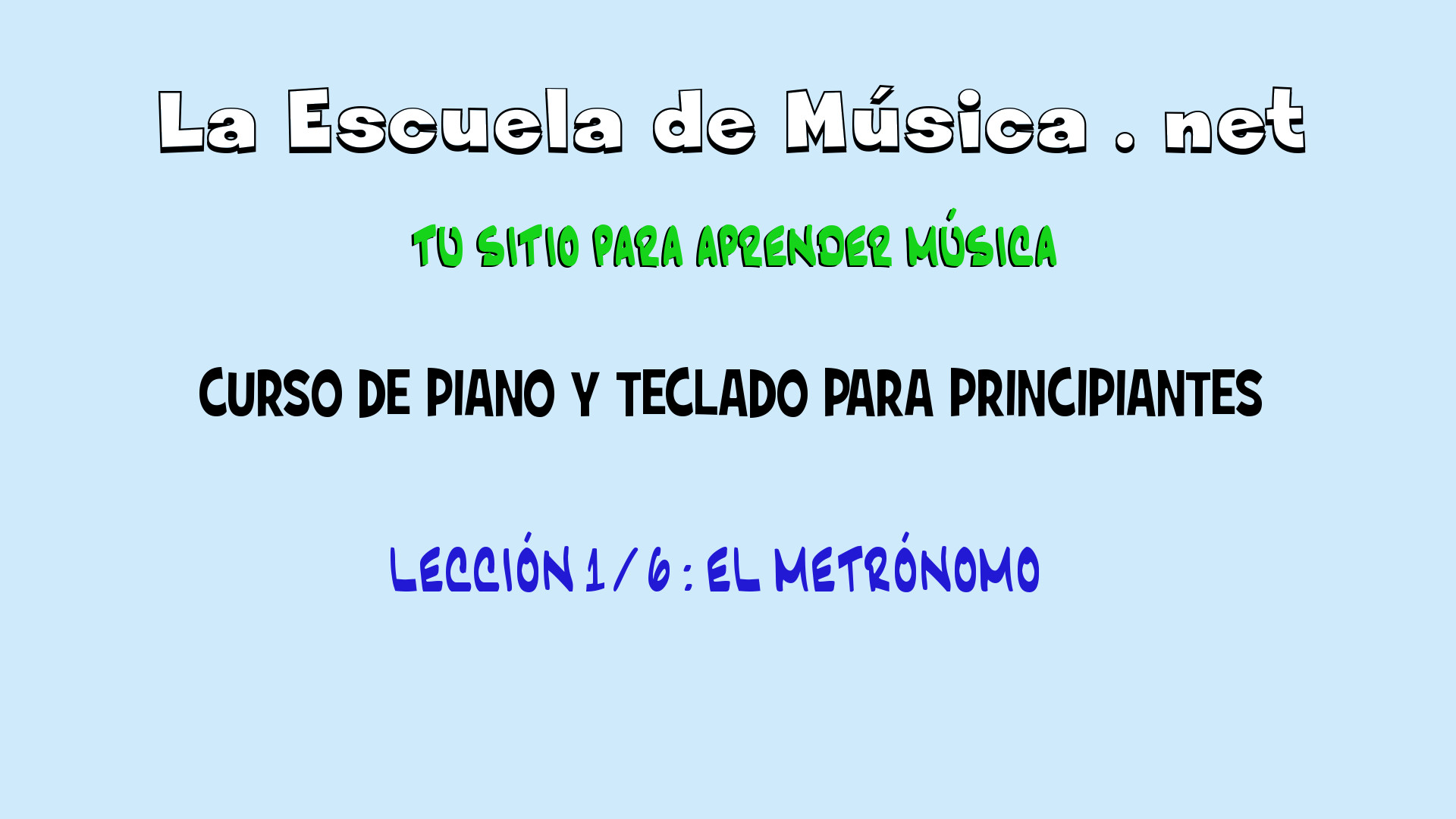 Cómo tocar piano para principiantes