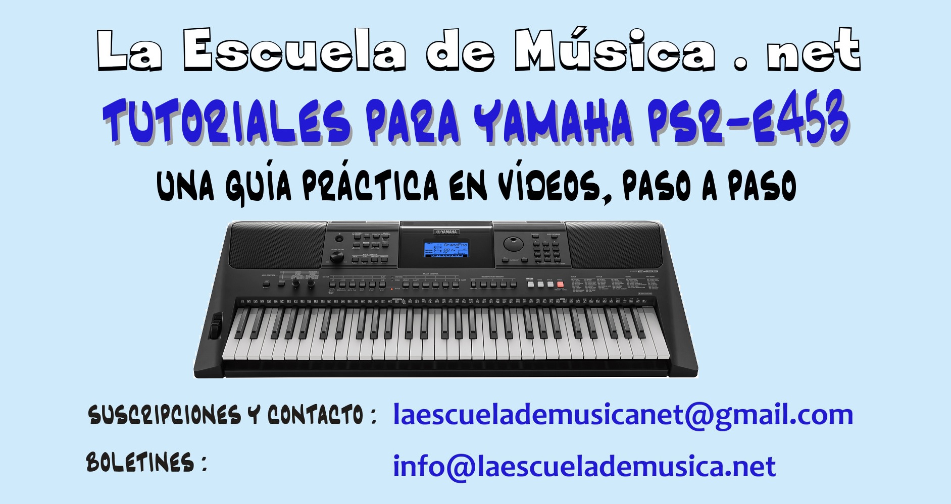 Cómo usar los estilos de acompañamiento del Yamaha PSR-E453