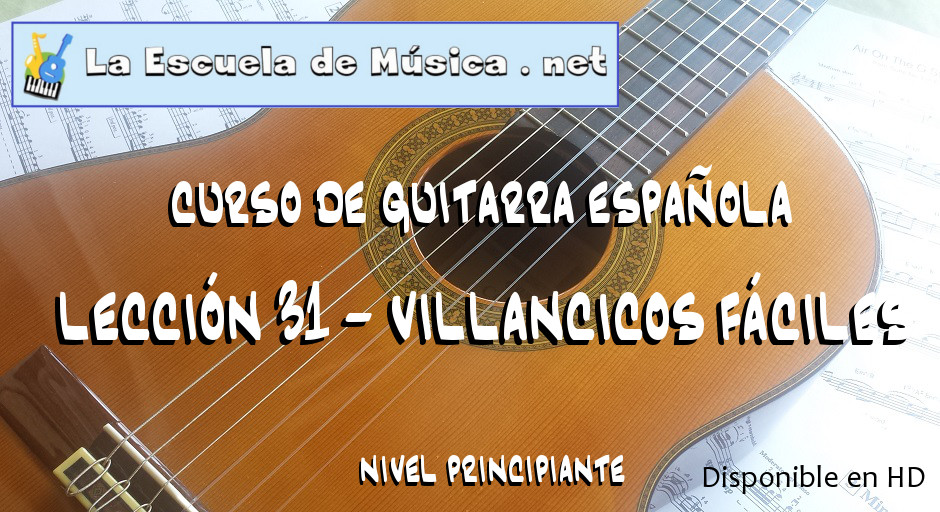 Villancicos fáciles para guitarra